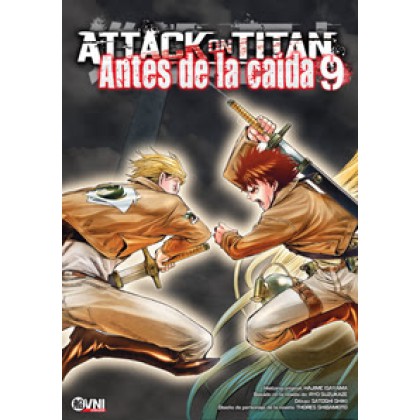 Attack On Titan Antes de la caída Vol 09
